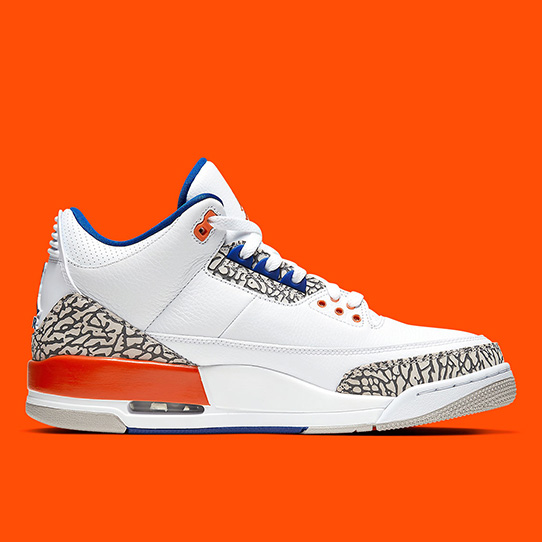 Air Jordan 3 'White/Orange' 