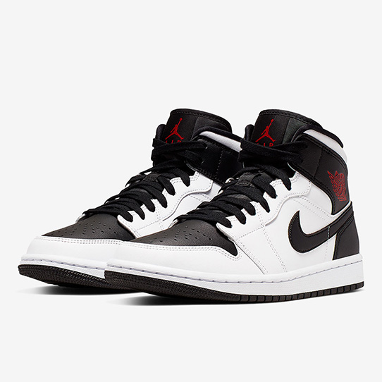 Air Jordan 1 Mid “Reverse Black Toe 