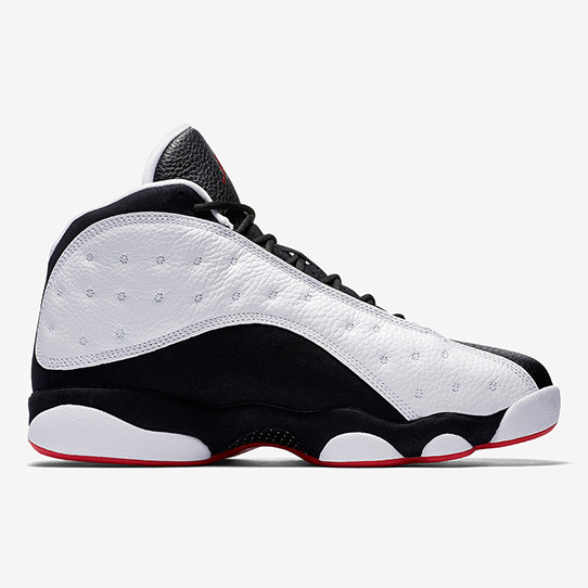 Air Jordan 13 Retro WHITE/TRUE RED-BLACK