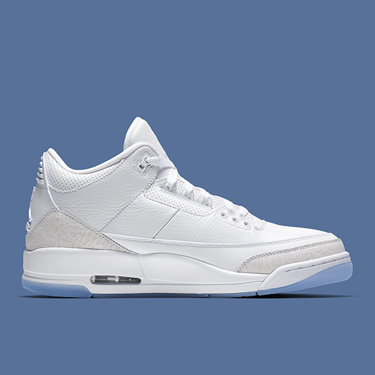 jordan pure white 3