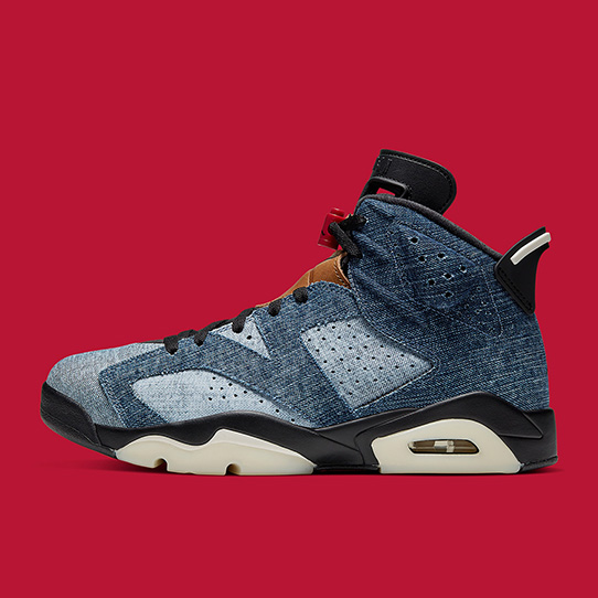 NIKE AIR JORDAN 6 "WASHED DENIM"