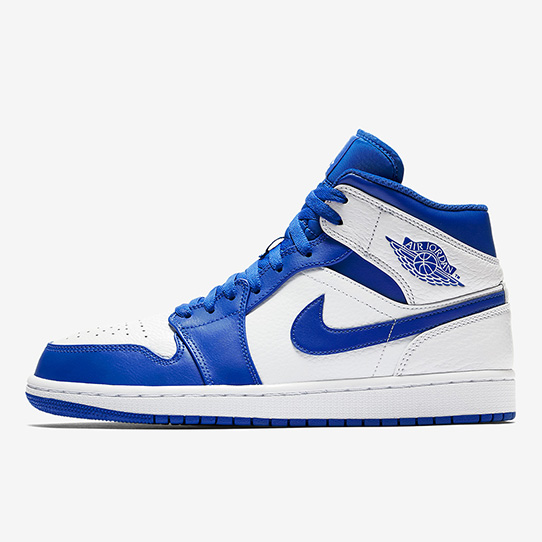 The Air Jordan 1 Mid Releases In A “Hyper Royal”