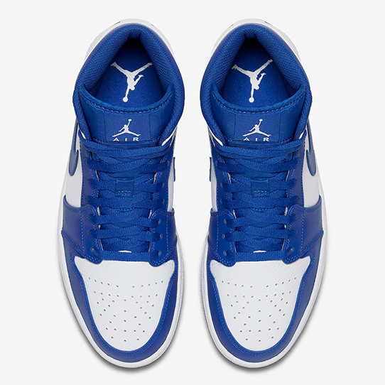 The Air Jordan 1 Mid Releases In A “Hyper Royal”