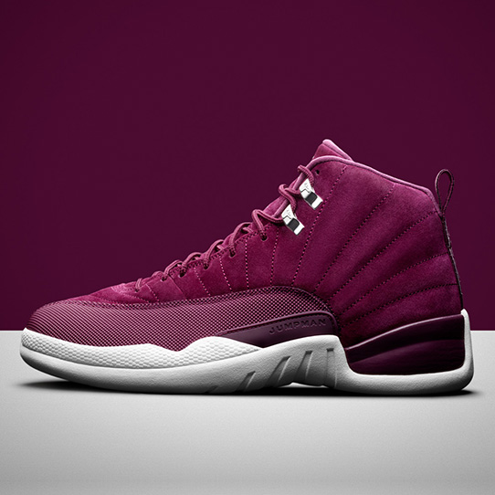 The Air Jordan 12 “Bordeaux Suede”