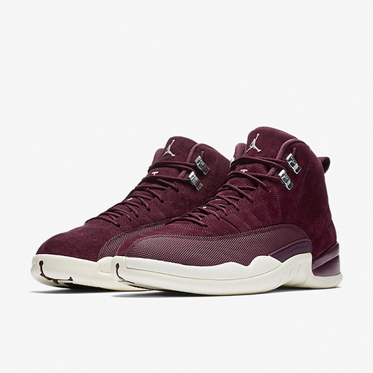 The Air Jordan 12 “Bordeaux Suede”